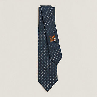 Maillons Degrades tie - Blue | Hermès Hong Kong SAR